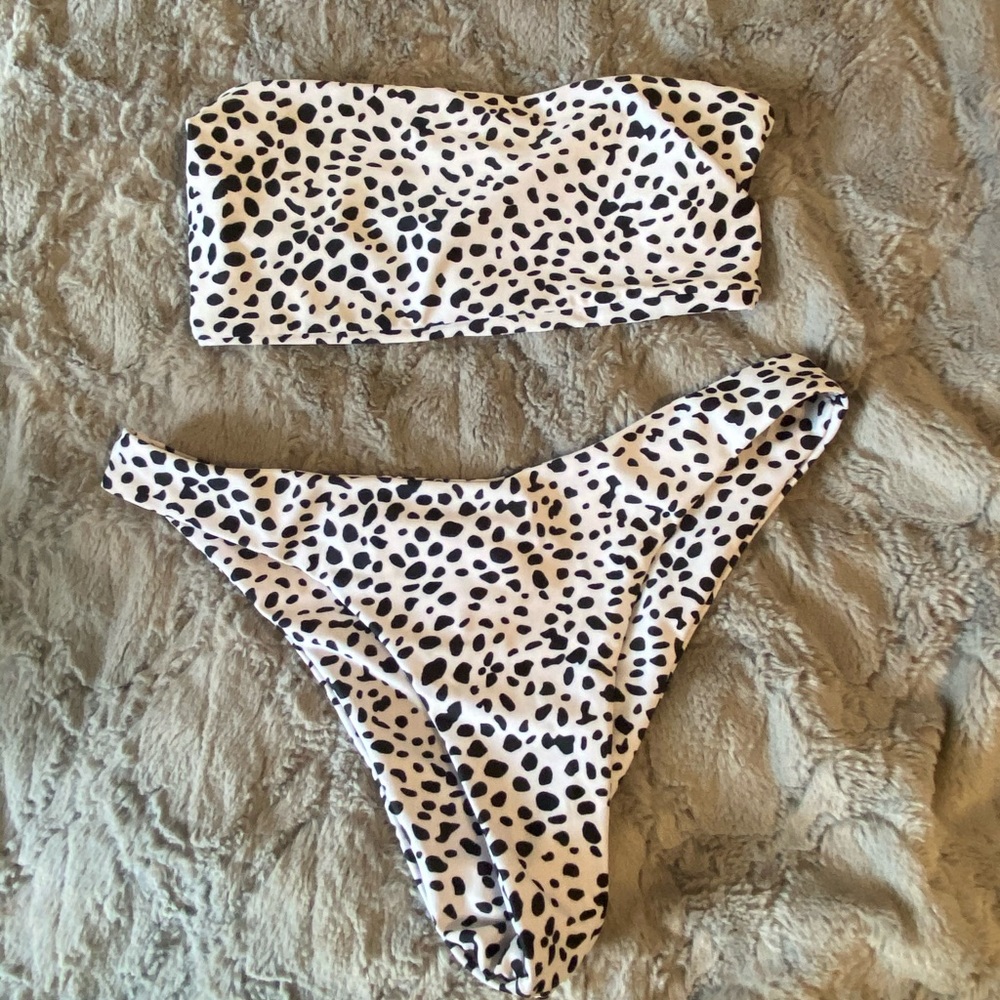 Cheeky Bikini Spotted Print